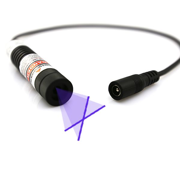405nm violet cross line laser module