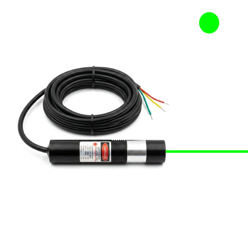 TTL modulation 515nm green laser diode module
