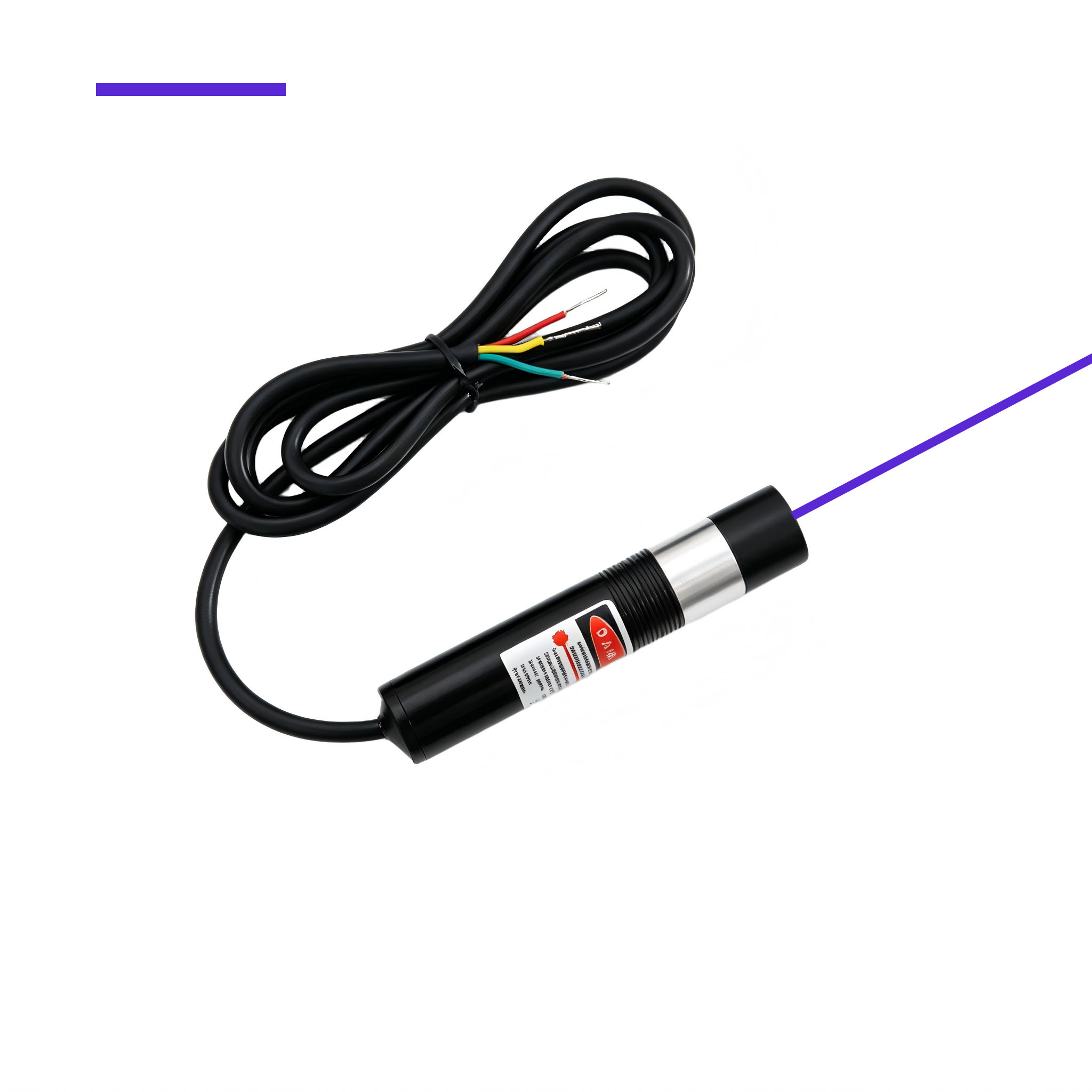 TTL modulation 405nm violet laser line generator