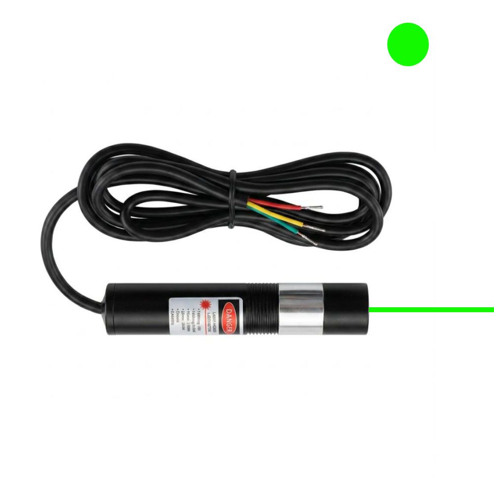 TTL modulation 532nm green laser diode module