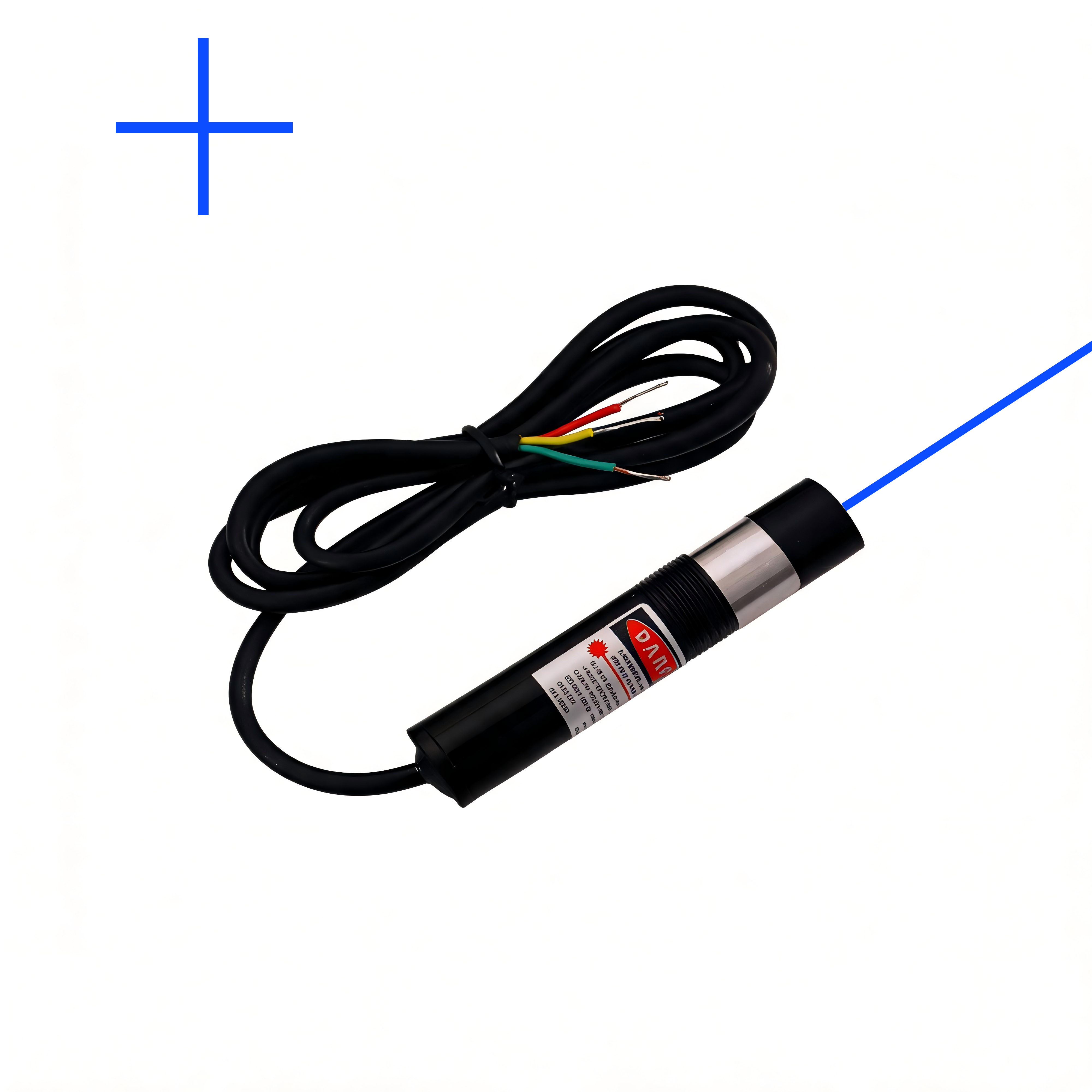 TTL modulation 445nm blue cross laser alignment